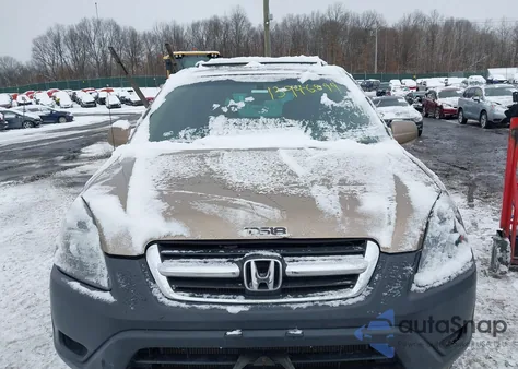 2004 Honda Cr-V Ex из США, поврежденный, VIN SHSRD78844U245396